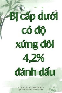Bìa truyện Bị Cấp Dưới Có Độ Xứng Đôi 4,2% Đánh Dấu