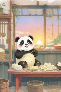 Bìa truyện Cuộc Đời Ăn Bám Của Gấu Trúc