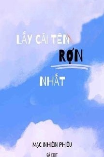 Bìa truyện Lấy Cái Tên Rợn Nhất