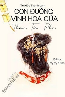 Bìa truyện Con Đường Vinh Hoa Của Thái Tử Phi