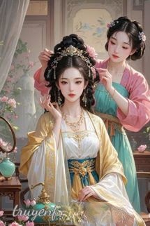 Bìa truyện Sau Khi Được Mẫu Phi Xuyên Qua Truyền Bá Tư Tưởng