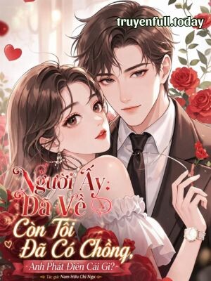 Bìa truyện Người Ấy Đã Về Còn Tôi Đã Có Chồng, Anh Phát Điên Cái Gì?