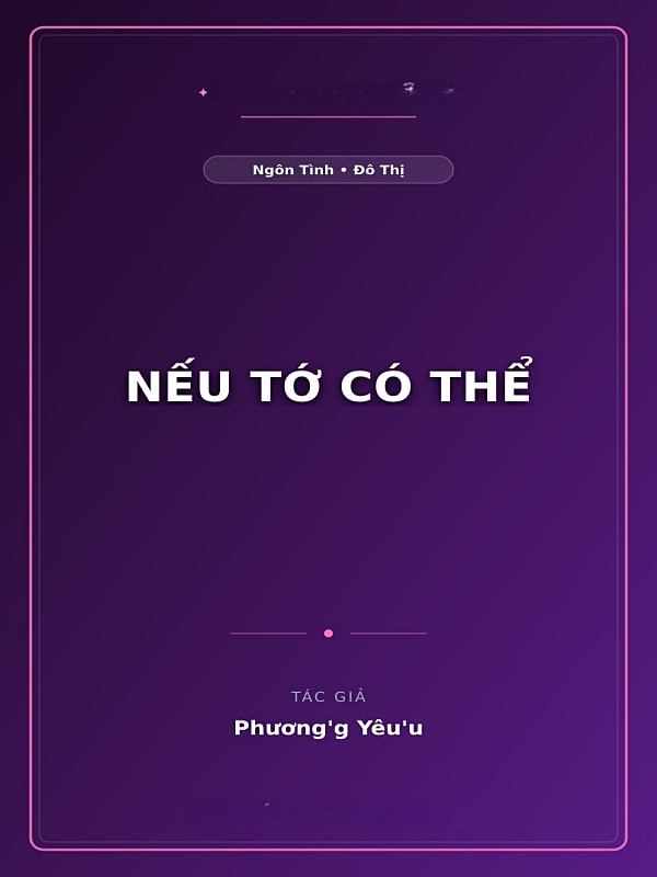 Nếu Tớ Có Thể