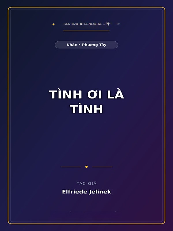 Tình Ơi Là Tình