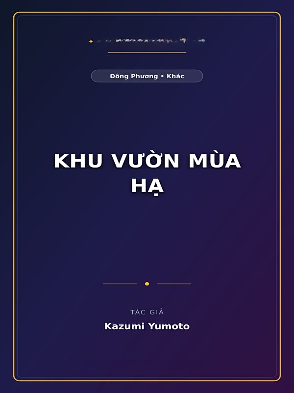 Khu vườn mùa hạ