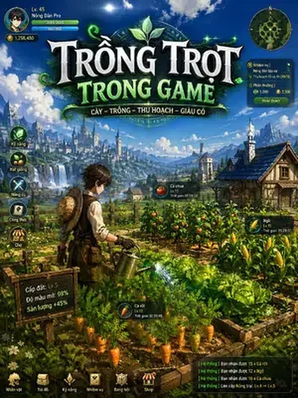 Trồng Trọt Trong Game
